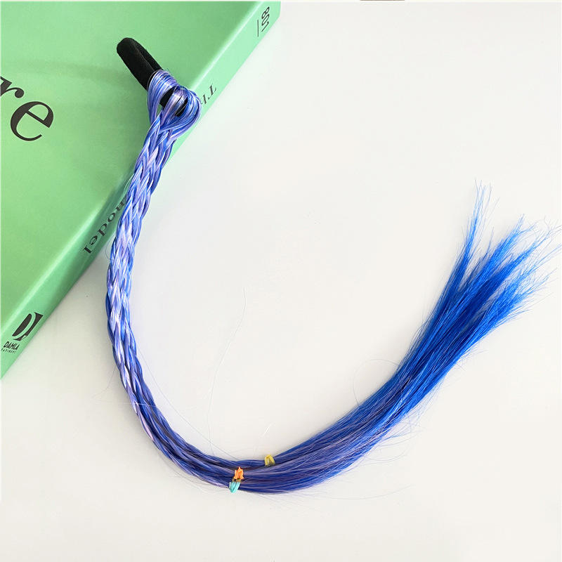 Light purple blue hair bundle