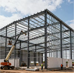 Edificio de Estructura de Acero con Servicio Completo de Diseño y Fabricación para Proyectos de Almacenes Industriales, Fábricas y Talleres - Product Image 6