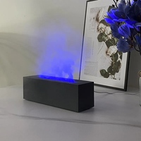 Diffuseur d'arômes d'huiles essentielles 3D Air Fire Flame Aromatherapy Humidifier