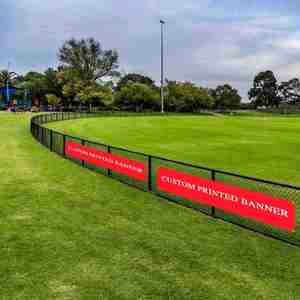 Banners Personalizados de 16X64 Pulgadas/40X160cm, Letreros Personalizados para Interiores y Exteriores, Banner para Fiestas de Cumpleaños, Bagetu - Product Image 1