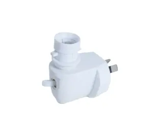 GL-094A Schakelaar Type Australië Elektrische Plug Nachtlampje Socket Lamp Saa E14 Base Holder