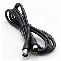 DB10 10 Pin D-Sub Male ke M12 4 Pin Female Kabel Komunikasi Industri Tahan Air Terlindungi dengan Sekrup Pengunci
