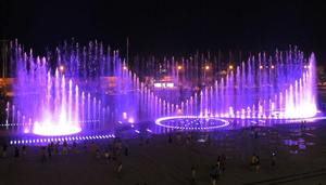 Lớn Ngoài Trời Âm Nhạc Nhảy Múa Thác Chiếu Đài Phun Nước Thép Không Gỉ 304 Lớn Ma Thuật Sương Mù Chiếu Sáng Cho Ao Sử Dụng - Product Image 5