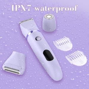Épilateur 3 en 1 pour femme avec lames en céramique, tondeuse pour poils du pubis, écran LED, kit de toilettage bikini sans fil - Product Image 2