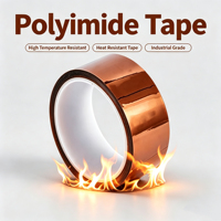 Cinta de Película de Poliéster Premium Resistente a Altas Temperaturas para Protección en Soldadura, Envoltura de Baterías y Electrónica de Precisión