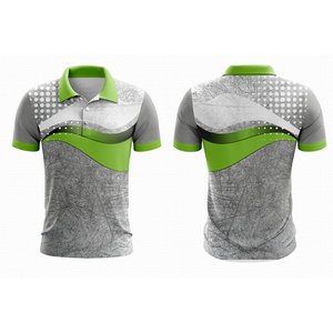 Gahumi T-shirts polo de sport unis de haute qualité en polyester à sublimation unie unie unisexe personnalisés pour hommes, fabriqués en usine - Product Image 5