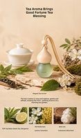 Diffuseur d'air pour voiture suspendu de qualité supérieure, design gourde |   Parfums de bois de santal, thé, gardénia et goyave |   Diffuseur d'aromathérapie pour voiture et maison