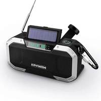 HD Global AM fm Speaker musik rumah portabel, kit Radio BT tahan air untuk mendaki sepeda motor