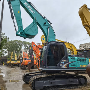 รถขุดตีนตะขาบ kobelco รถขุดไฮดรอลิกขนาดกลาง kobelco ญี่ปุ่น sk200 SK200-8 20ton - Product Image 2