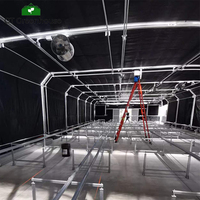 Serre à privation de lumière GT Medical Plants entièrement automatisée à 100% d'occultation