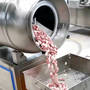 Nouvelle Machine Industrielle Automatique de Marinage Sous Vide pour Saucisses, 500L, Tambour en Acier Inoxydable avec Moteur et Composant Central - Product Image 1