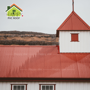 Gạch Lát Sàn Nhựa Pvc/Nhựa Tổng Hợp Decrastic Gạch La Mã Đôi Màu Đỏ ASA PVC Kiểu Tây Ban Nha Lớp Phủ PVC + ASA Theo Yêu Cầu - Product Image 1