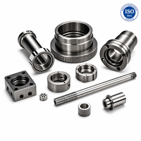 Pièces usinées CNC de précision sur mesure en acier inoxydable, services de perçage, tournage et fraisage, haute tolérance 0,005 mm, OEM ODM Métal