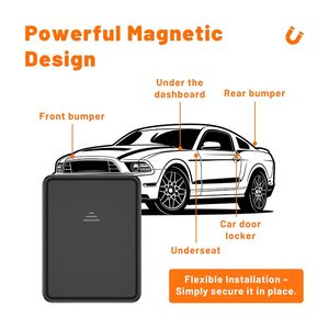 Localizzatore GPS 4G YOGU Multifunzione YG-D3 Portatile Nascosto per Moto con Google <span class=keywords><strong>Maps</strong></span> - Product Image 4