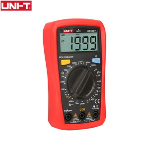 Multimètre de tension industriel UT33D+ haute tension AC 600V NCV pour condensateurs - Product Image 5