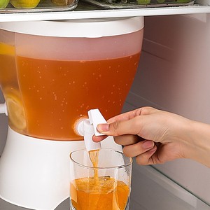 Hot Selling Plastic Manual Drink <b>Container</b> Rotary Fridge Organizer Pressing Type <b>Water</b> Flowing Cold <b>Water</b> Kettle - Product Image 5