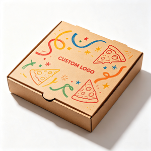 Boîte à pizza en carton ondulé pour four à pierre, personnalisable avec logo, pour cuisson quotidienne, qualité alimentaire, vente en gros OEM ODM Forno Mangia <span class=keywords><strong>Bene</strong></span> - Product Image 2