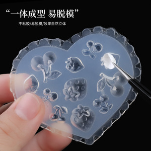 Kit de tamponnage pour ongles en silicone à tête petite, pour le nail art français et les motifs dentelle - Product Image 3