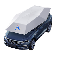 Parapluie de toit de voiture entièrement automatique Capot mobile Pare-soleil Protection contre la pluie et la neige Capot de vêtement automatique