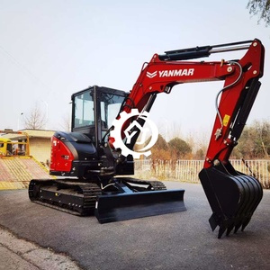 Nuevo Modelo de Mini Excavadora de Alta Calidad Yanmar50, Excavadora Usada 60 80, Mini Tractores Excavadores a Precio Económico en Stock para la Venta, Motor Usado - Product Image 5