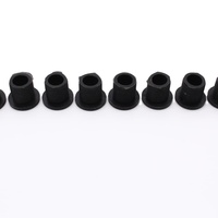 Kit de 8 bougies d'allumage en céramique haute performance blanches, style 45 degrés et droit