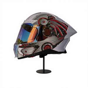 Casque de <span class=keywords><strong>moto</strong></span> intégral à visière longue |   Casque en EPS haute densité - Product Image 5