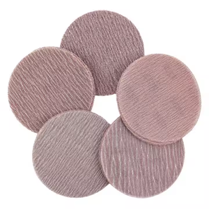 Disques abrasifs en maille rouge de 4 pouces (100 mm) sans poussière, disques abrasifs en filet pour le ponçage à sec du bois, du métal, du verre, du plastique - Product Image 3