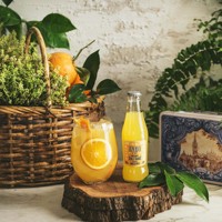 Boisson gazeuse à l'orange de Séville biologique, fabriquée en Espagne, qualité supérieure, faible en calories, Refresco 200ml