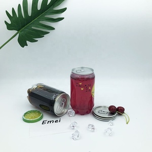 Bán Nóng <span class=keywords><strong>200Ml</strong></span> 250Ml 330Ml 350Ml 450Ml 500Ml 650Ml Đồ Uống Mềm Trong Suốt Có Thể Bằng Nhựa - Product Image 4