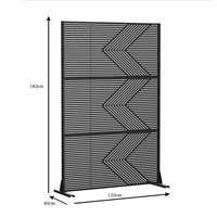 Écran de Confidentialité Extérieur en Métal Personnalisé – Panneau d'Écran de Confidentialité Extérieur en Métal, Conception Personnalisée en Usine, Écran de Jardin en Aluminium Découpé au Laser