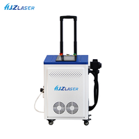 Machine de nettoyage au laser à fibre 300W pour l'élimination de la rouille sur le métal, le plastique, le caoutchouc et l'électronique
