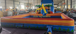 Grande piscine gonflable extérieure pliante d'intérieur au-dessus du sol pour enfants adultes piscine gonflable commerciale de bulle de PVC - Product Image 5