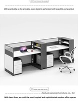 Bureau de direction moderne de haute qualité, idéal pour diverses situations, directement de l'usine, en promotion