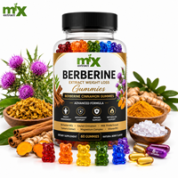 Complément Alimentaire Gommes à la Berbérine et à la Cannelle Marque Blanche pour la Gestion du Poids et le Soutien Métabolique