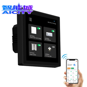 Panel de Control Táctil Sheng Qiong de 4'' con Control Tuya, Escenas Inteligentes Tuya y Función de Atenuación Zigbee - Product Image 1