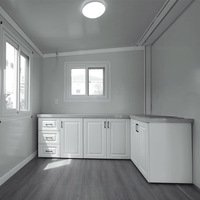 Maison conteneur extensible de luxe sur mesure 20/40 pieds - Design moderne, installation rapide, préfabriquée, pliable, pour bureau, bâtiment, centre commercial