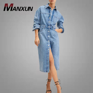 chinese dress ladies Zeitgeist Denim Dress - Women's Denim Dress