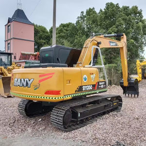 Excavatrice d'occasion officielle de Sany, vente en gros, SY135 SY135C SY135C-8 pelle sur chenilles hydraulique d'occasion Chine Japon 13 tonnes 13.5 - Product Image 1