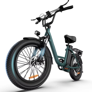 750W 48V 13Ah Women Electric Bicycle US Warehouse Free Shipping 28MPH 40 Miles Step-through Ebike Grocery Shopping - Product Image 1