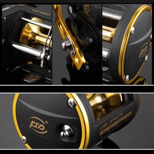 <span class=keywords><strong>Moulinet</strong></span> de pêche en mer avec compteur de ligne intégré <span class=keywords><strong>pour</strong></span> la pêche au bar et au poisson-chat, idéal <span class=keywords><strong>pour</strong></span> la pêche en bateau et le jigging - Product Image 5