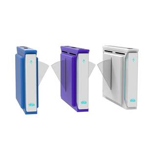 Barrière coulissante automatique à ailes, largeur de voie 900 mm, entrée rapide 0,2 s pour aéroport, terminal, centre de transit, centre de services gouvernementaux, portillon - Product Image 1