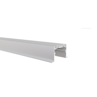 Profil architectural linéaire à flasque et enfoncé de profil en aluminium de LED pour la LED allumant 65*35mm