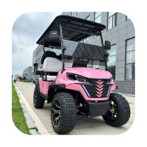 Best 4000W Lithium Commercial 2+2 Seats Offroad Golf Buggy Street Legal Mini Golf Cart For Sale - Product Image 2