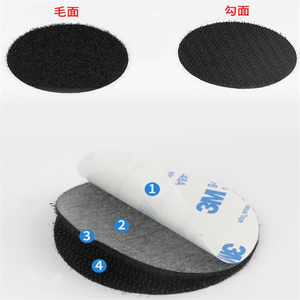 Salle de classe bureau maison autobloquant solide collant attaches de câble <span class=keywords><strong>ruban</strong></span> en Nylon <span class=keywords><strong>auto</strong></span>-adhésif crochet et boucle points - Product Image 6