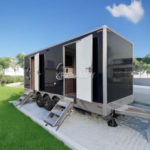 Baño Portátil para Campamento WC 2025, Inodoro Móvil de Plástico para Campamento y Ducha, Remolque de Baño para Exteriores - Product Image 1