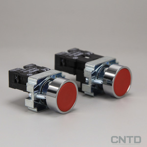 สวิตช์ปุ่มกดแบบแบน CNTD Changde Electric รุ่น CB2-BA42 พร้อมไฟแสดงสถานะ แบบล็อคตัวเอง/รีเซ็ตตัวเอง เปิด-ปิด แบบชั่วขณะ มาตรฐาน IP65 - Product Image 3