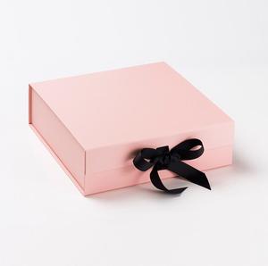 Sang trọng màu xám Hội Đồng Quản trị hộp giấy với biểu tượng tùy chỉnh bán buôn từ đóng cửa hộp với Ribbon - Product Image 3