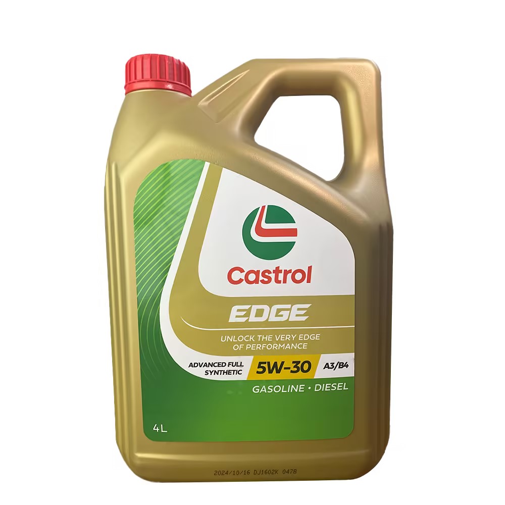 Edge 5W-30 SL Full Synthetic Engine Oil 4L X 4 Bottles/Case Oil Parts Image 3