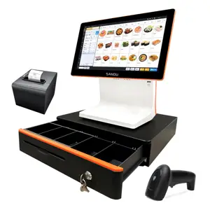 Registrier kasse des POS-Systems All-in-One-Windows/Android-POS-TOUCH-BILDSCHIRM