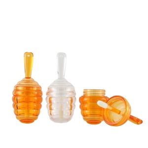 Lussuoso Packaging per <span class=keywords><strong>Balsamo</strong></span> <span class=keywords><strong>Labbra</strong></span> a Forma di Nido d'Ape da 6ml, Tubetto Vuoto Trasparente Ambrato a Prezzo Ragionevole, Stick per <span class=keywords><strong>Labbra</strong></span> Personalizzato con Pennello - Product Image 2